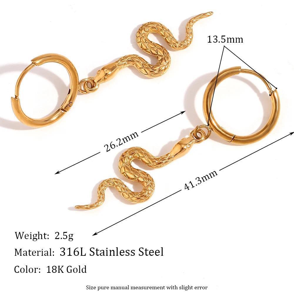 Stunning Collection of 18K Gold Plated Stud Earrings - Tarot Treasures