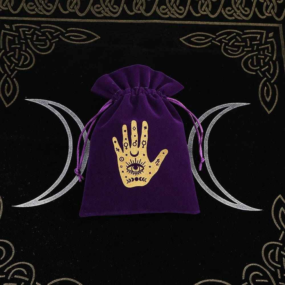 Tarot Card Velvet Storage Bag