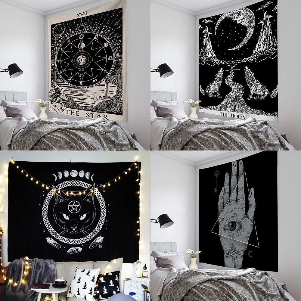 DIY Tapestry Hanging Ideas - Tarot Treasures