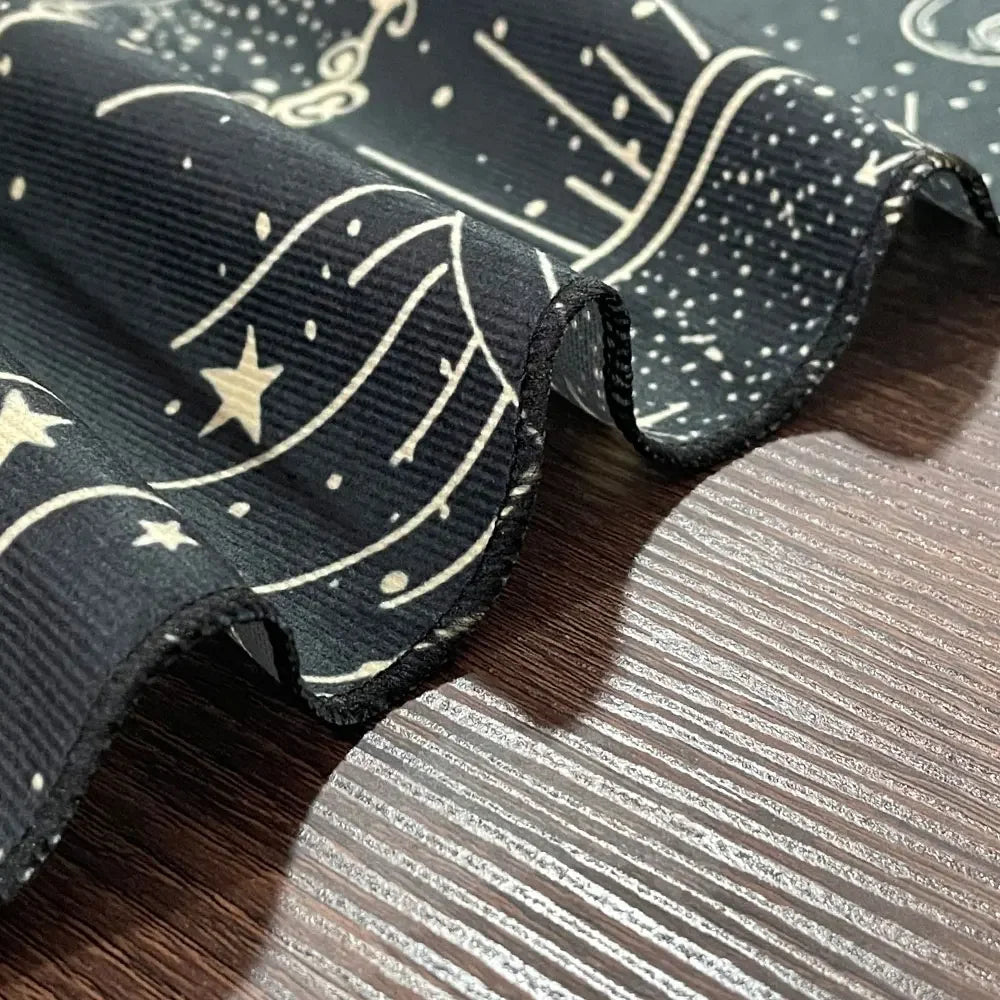 Moon Phase Butterfly Tarot Card Reading Divination Cloths - Tarot Treasures