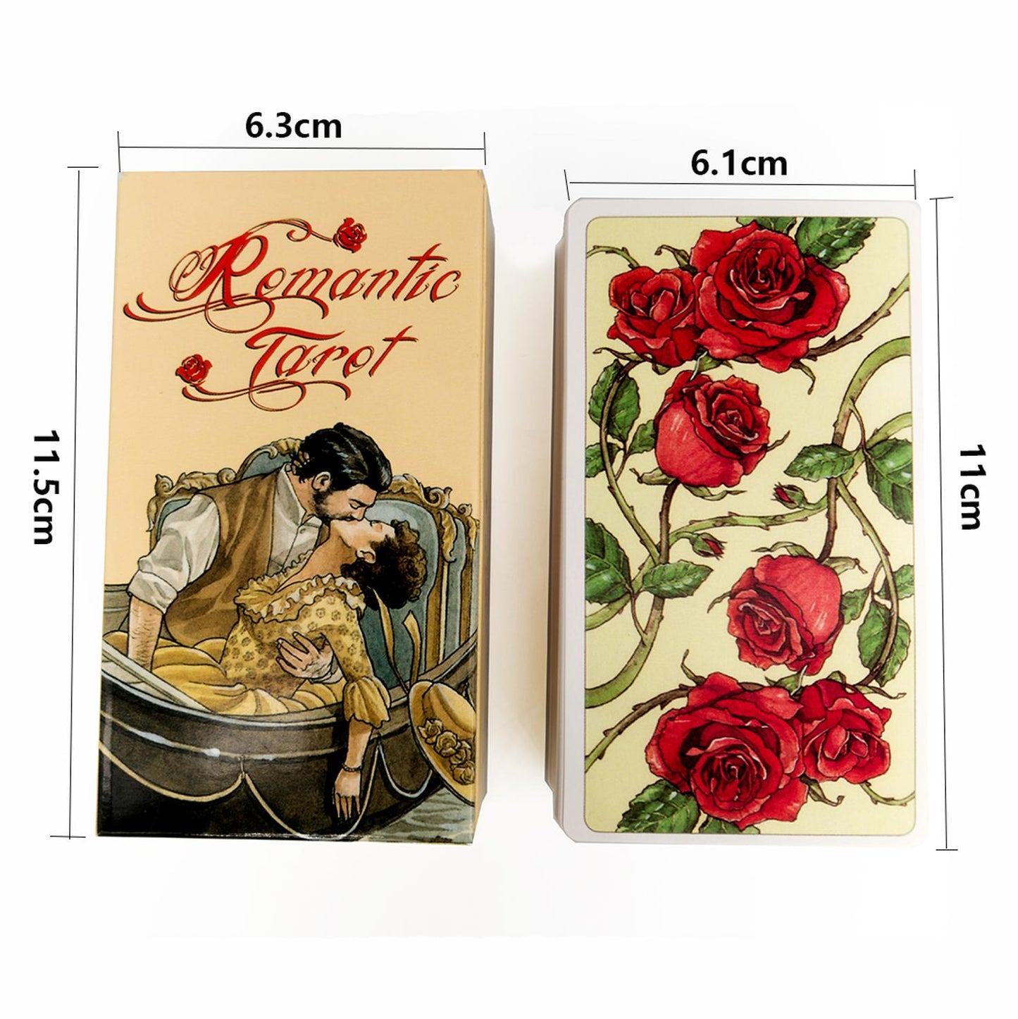 Romantic Tarot Card Deck - Tarot Treasures