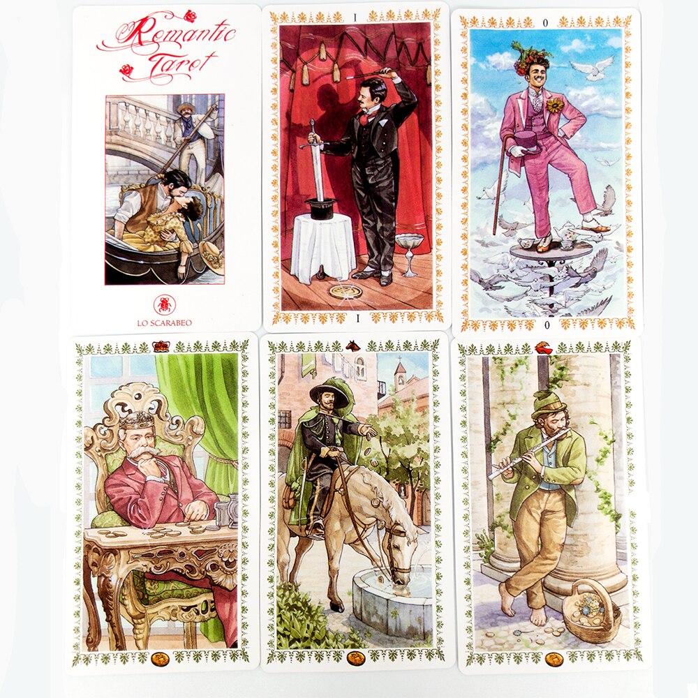 Romantic Tarot Card Deck - Tarot Treasures