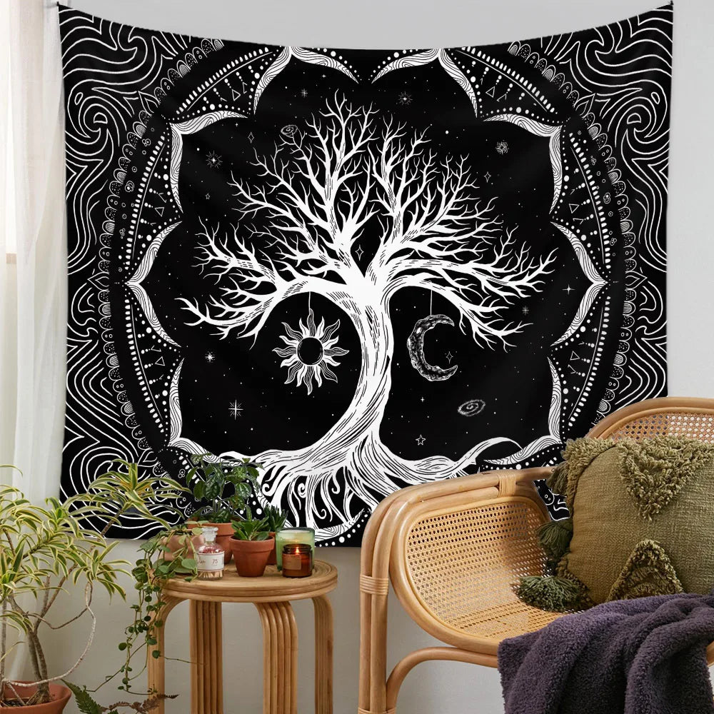 Celestial Tree of Life Tapestry Collection one Size - Tarot Treasures