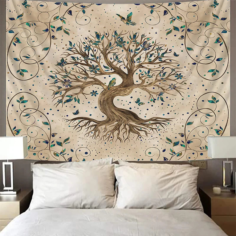 Celestial Tree of Life Tapestry Collection one Size - Tarot Treasures