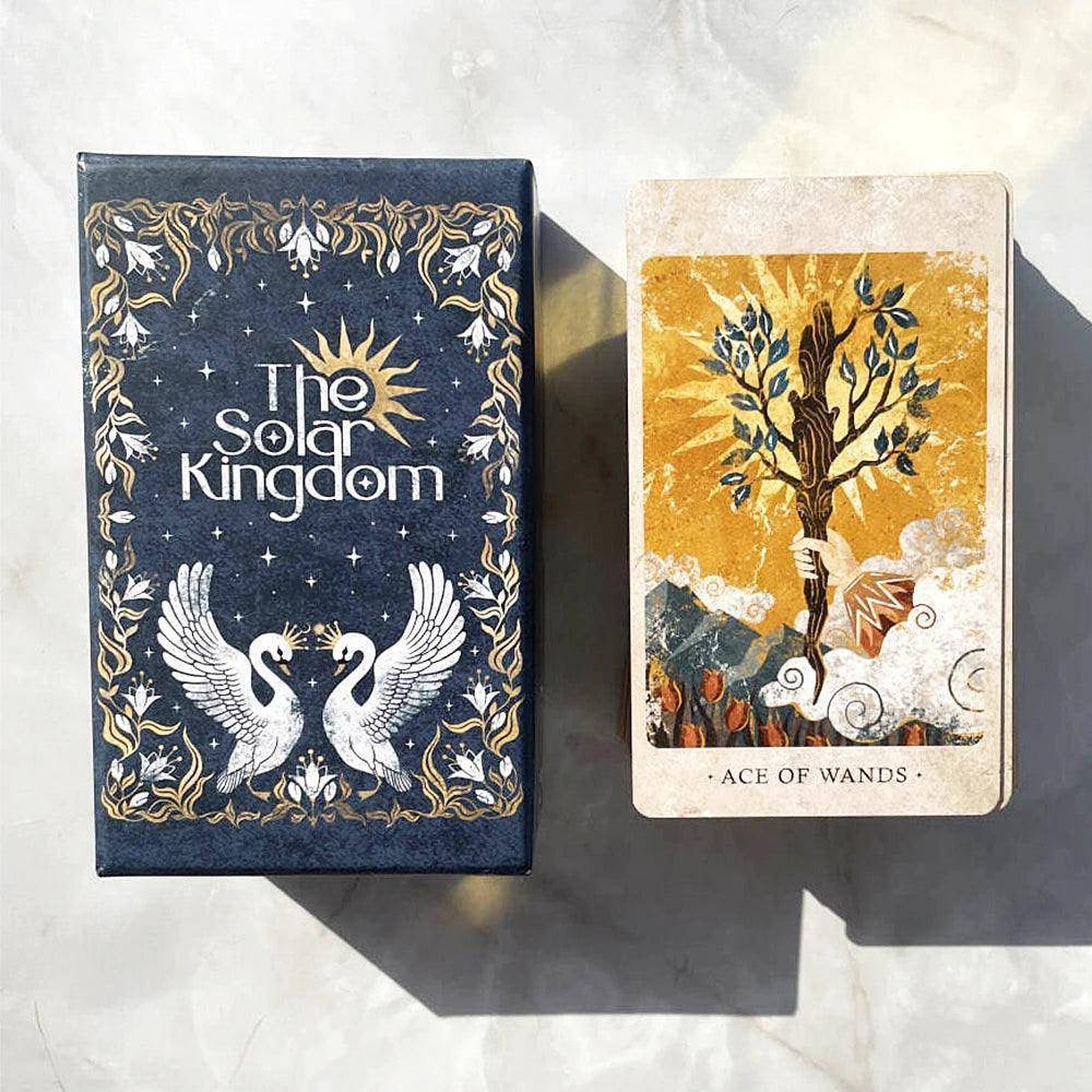 Solar Kingdom Tarot Deck – 78-Card Oracle-Inspired Tarot Set for Modern Mystics - Tarot Treasures