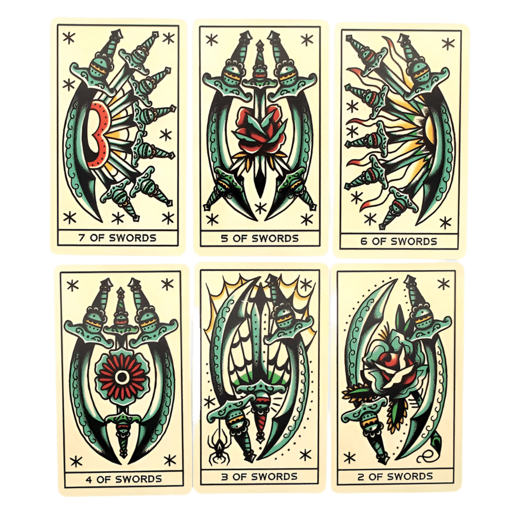 Tattoo Designs Tarot Card Deck - Tarot Treasures