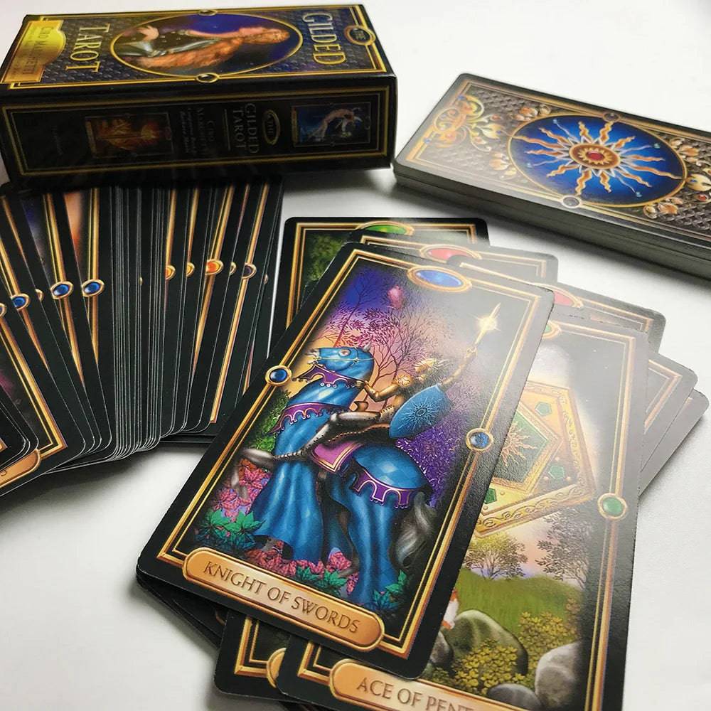 The Gilded Tarot Card Deck - Tarot Treasures
