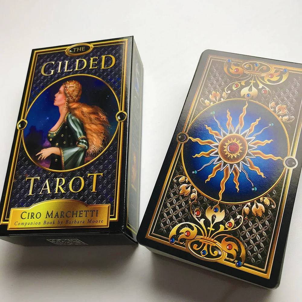 The Gilded Tarot Card Deck - Tarot Treasures