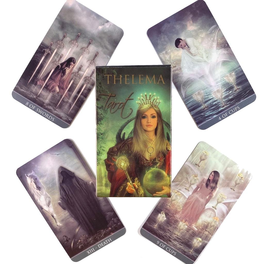 Thelema Tarot Card Deck - Tarot Treasures