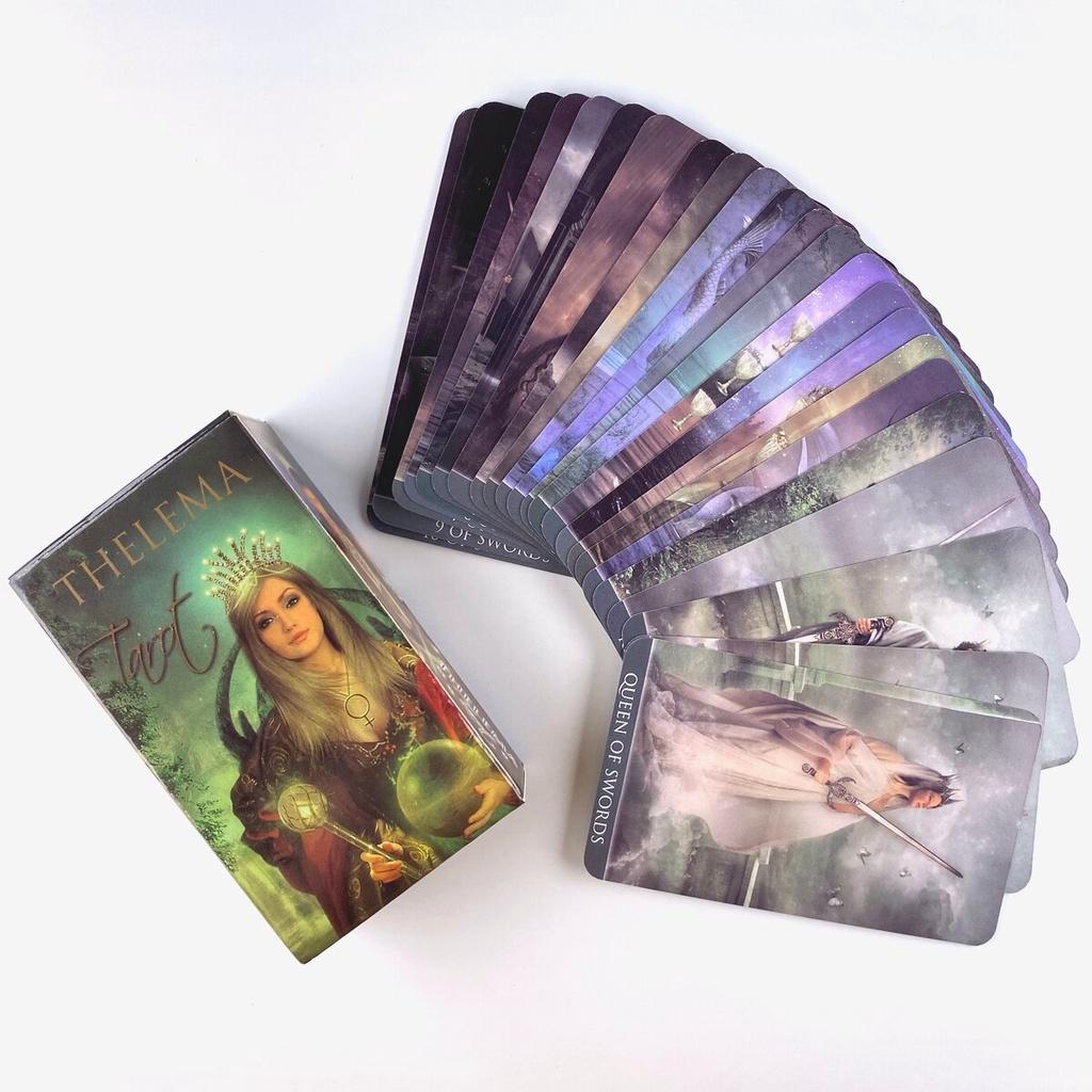 Thelema Tarot Card Deck - Tarot Treasures