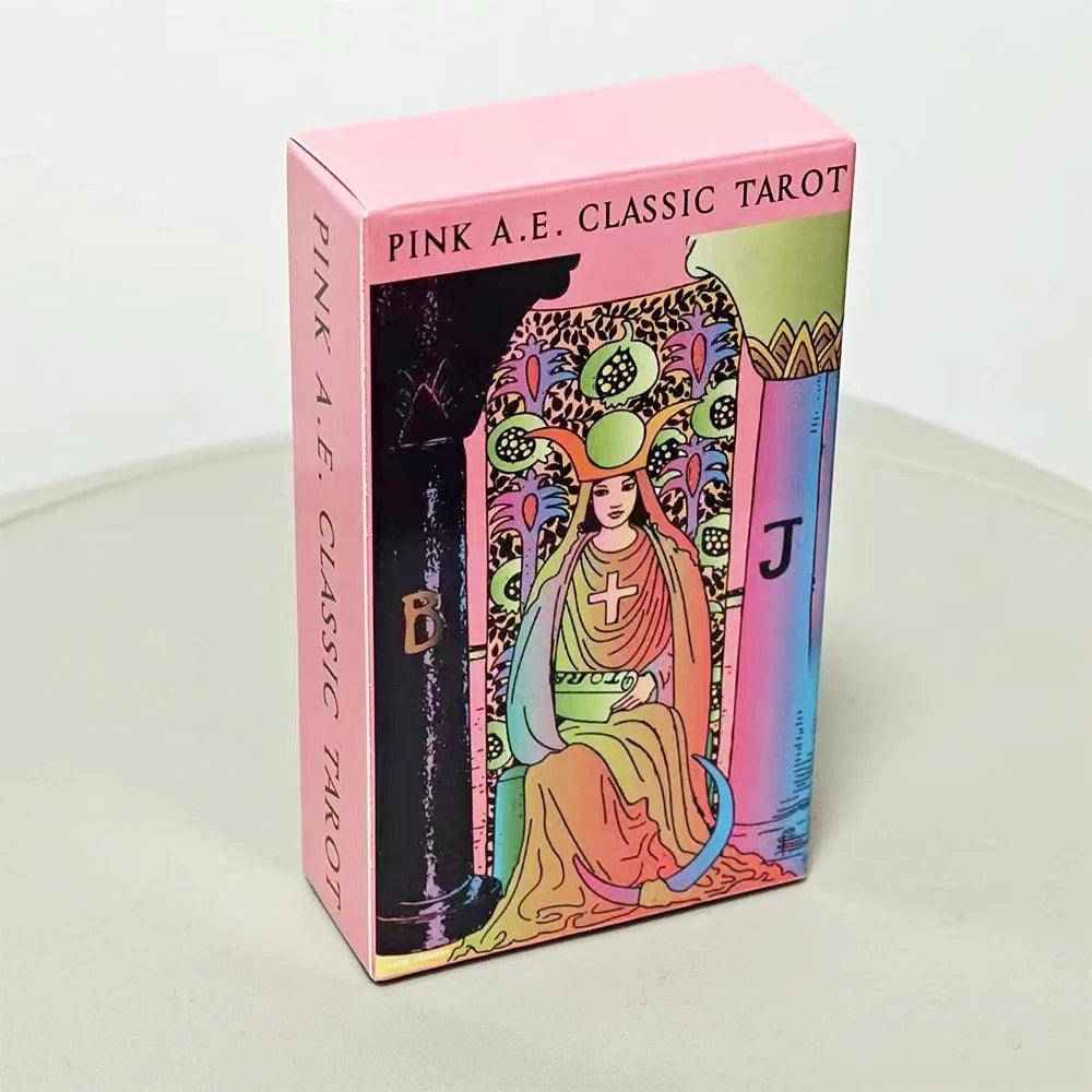 Unique Pink Classic Tarot Card Deck for Beginners - Tarot Treasures