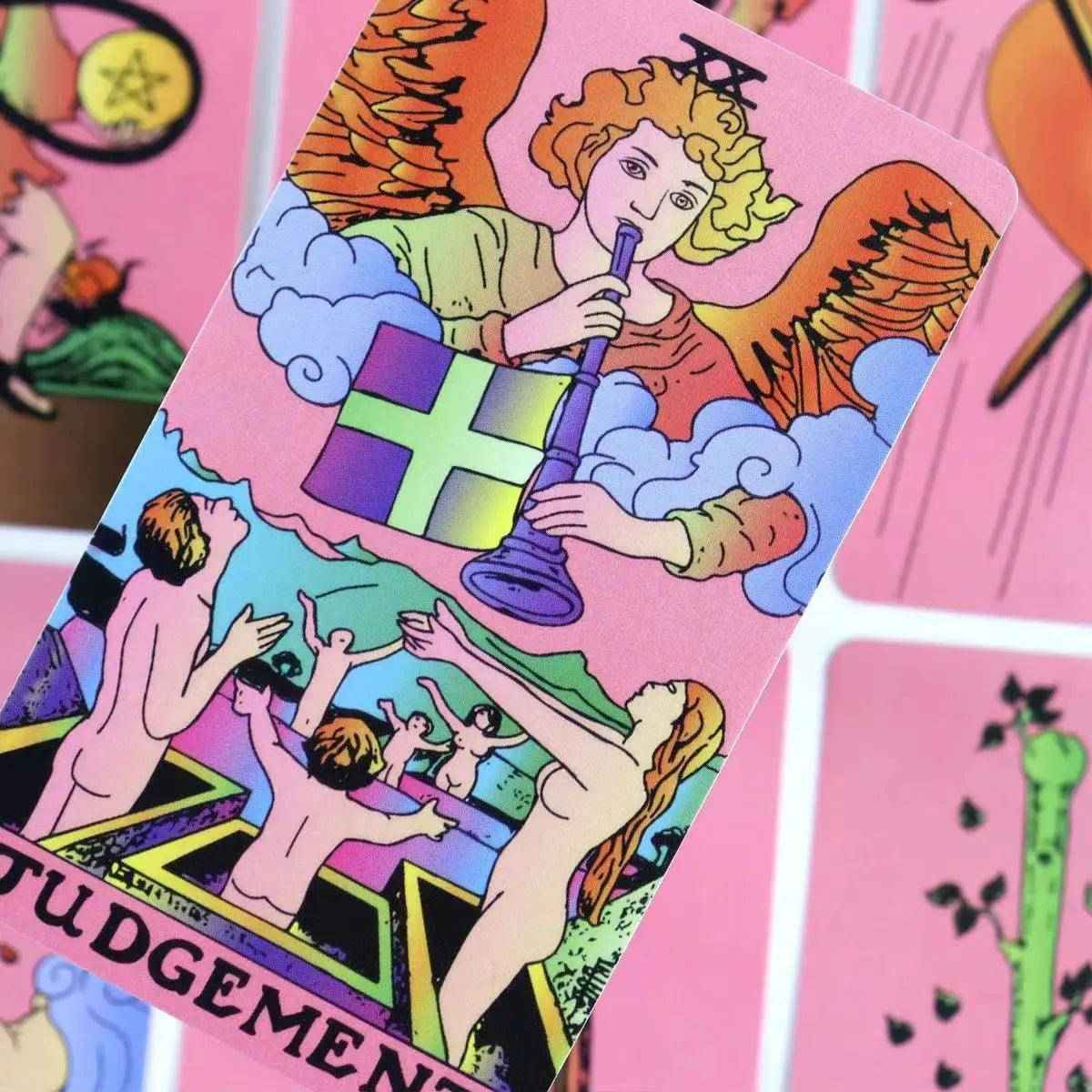 Unique Pink Classic Tarot Card Deck for Beginners - Tarot Treasures