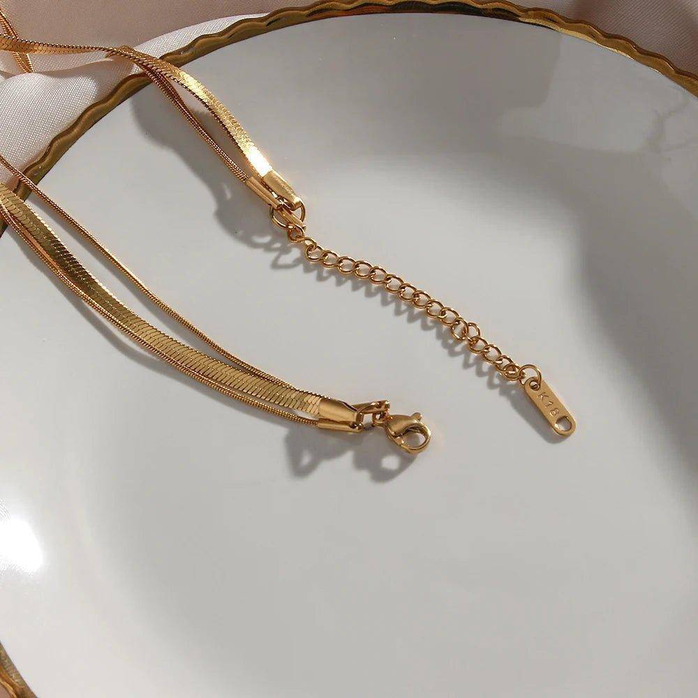 18K Gold Plated Stainless Steel Chain Necklaces - Tarot Treasures