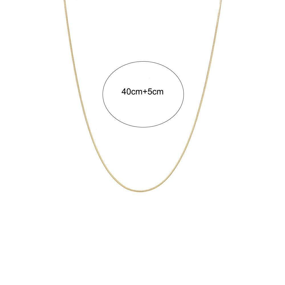 18K Gold Plated Stainless Steel Chain Necklaces - Tarot Treasures