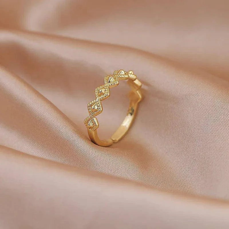 Dainty Zircon Stainless Steel Tarnish Free Ring Collection - Tarot Treasures