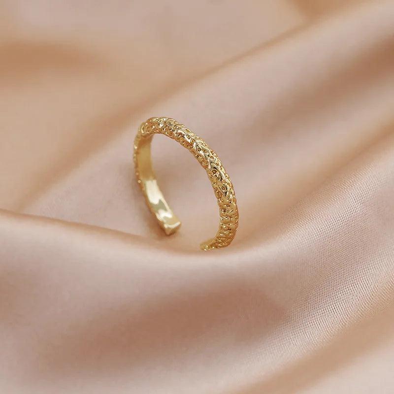 Dainty Zircon Stainless Steel Tarnish Free Ring Collection - Tarot Treasures