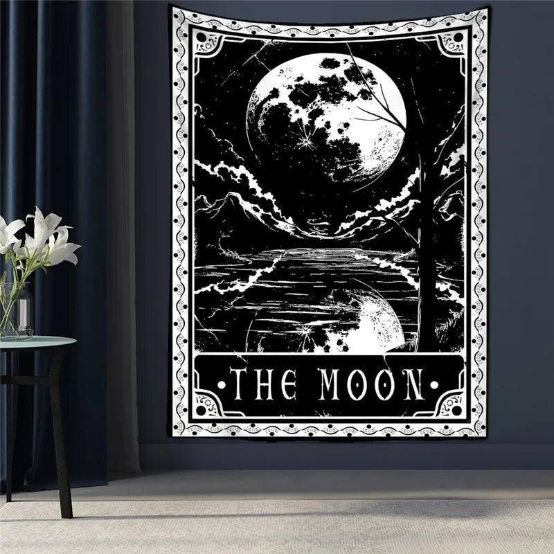 Various Gothic Tarot Card Design Tapestries One Size 75x58CM - Tarot Treasures