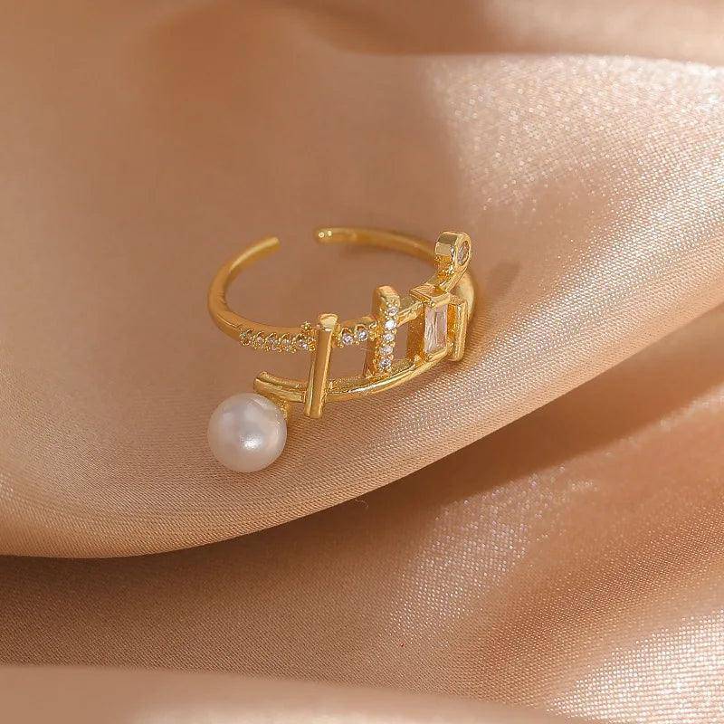 Dainty Zircon Stainless Steel Tarnish Free Ring Collection - Tarot Treasures