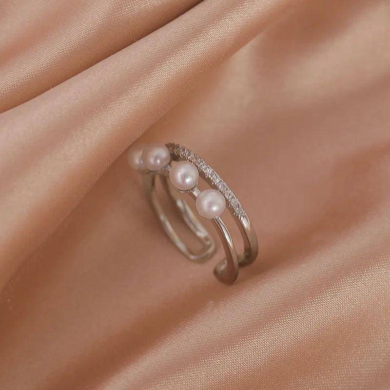 Dainty Zircon Stainless Steel Tarnish Free Ring Collection - Tarot Treasures