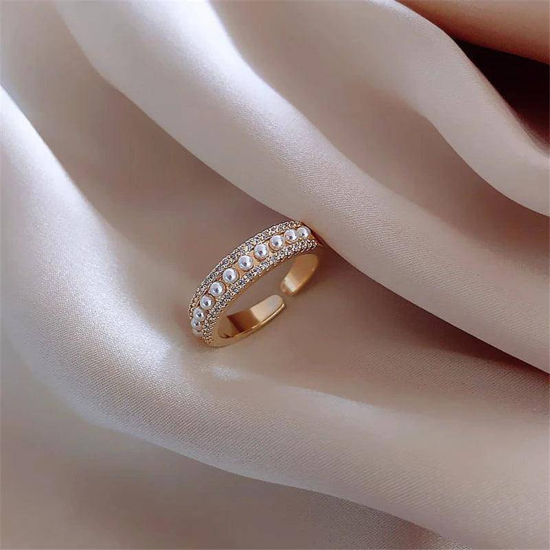 Dainty Zircon Stainless Steel Tarnish Free Ring Collection - Tarot Treasures