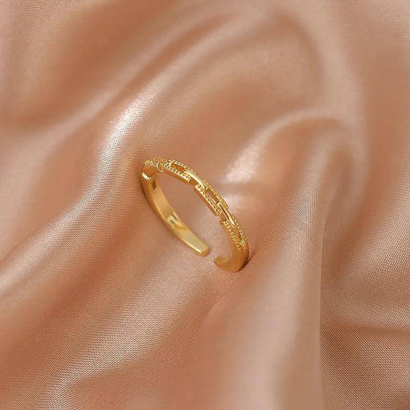 Dainty Zircon Stainless Steel Tarnish Free Ring Collection - Tarot Treasures