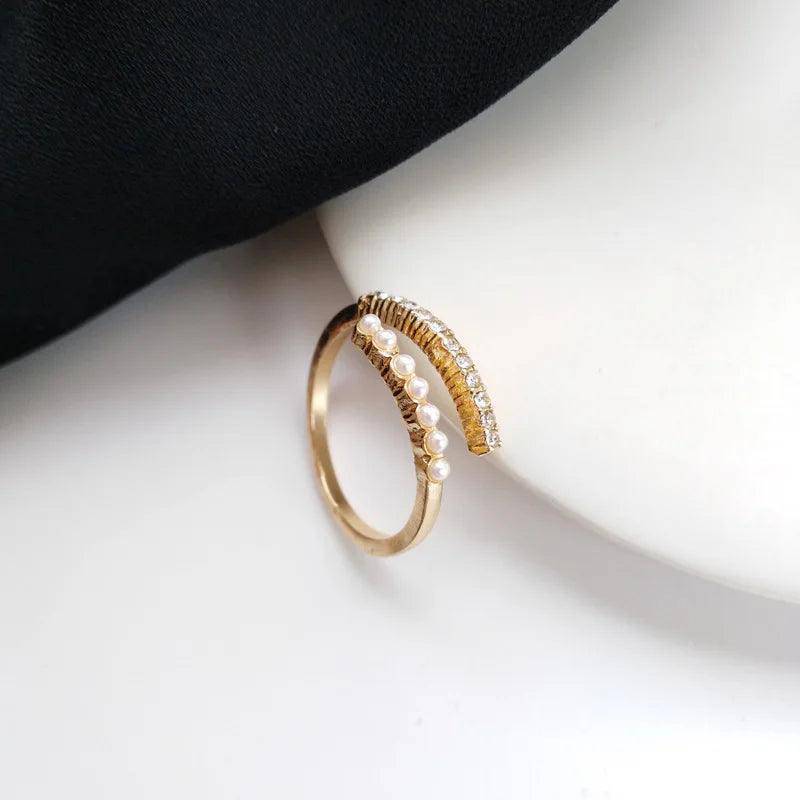 Dainty Zircon Stainless Steel Tarnish Free Ring Collection - Tarot Treasures
