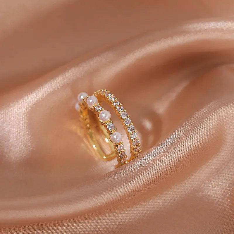 Dainty Zircon Stainless Steel Tarnish Free Ring Collection - Tarot Treasures