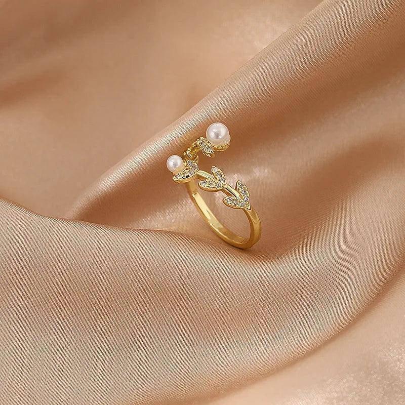 Dainty Zircon Stainless Steel Tarnish Free Ring Collection - Tarot Treasures