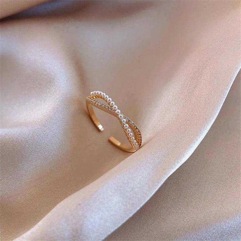 Dainty Zircon Stainless Steel Tarnish Free Ring Collection - Tarot Treasures