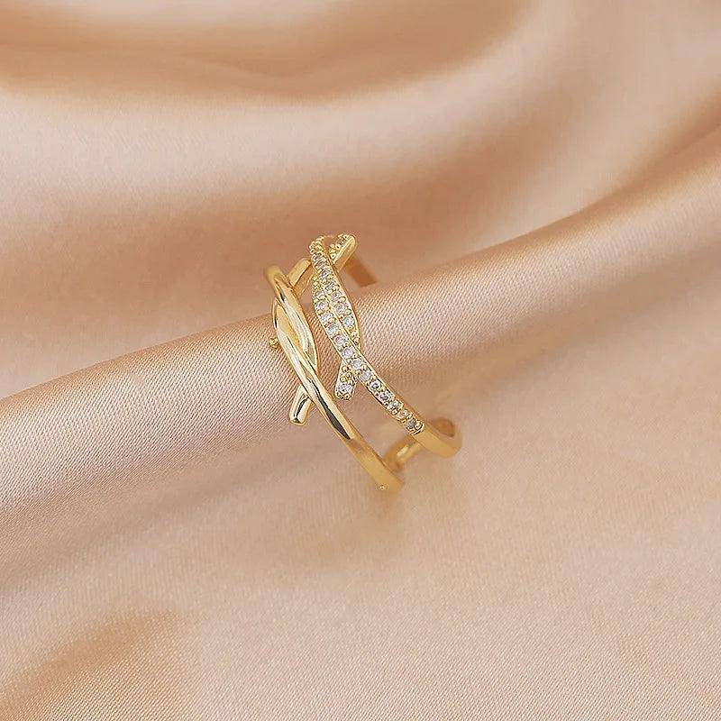 Dainty Zircon Stainless Steel Tarnish Free Ring Collection - Tarot Treasures