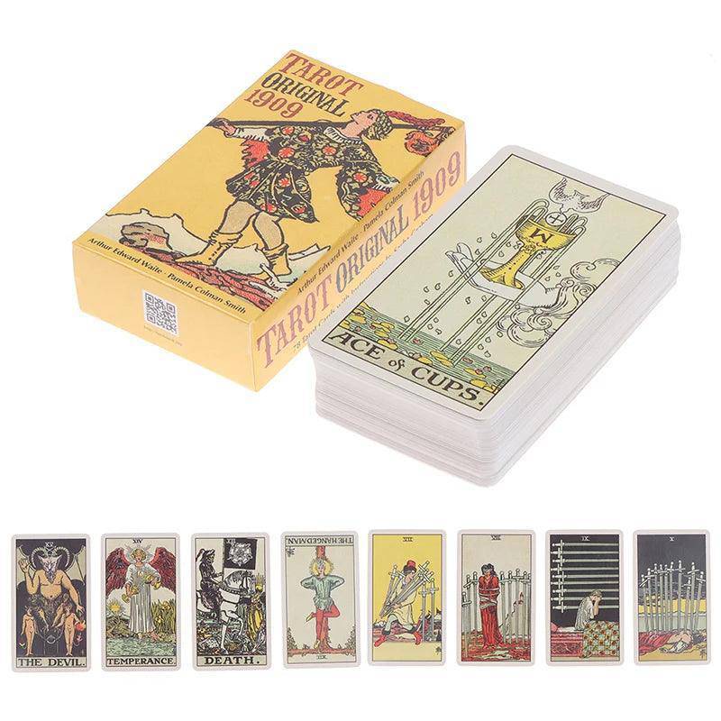 Classic Original 1909 78 Piece Tarot Card Deck - Tarot Treasures