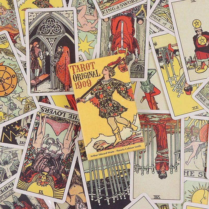 Classic Original 1909 78 Piece Tarot Card Deck - Tarot Treasures