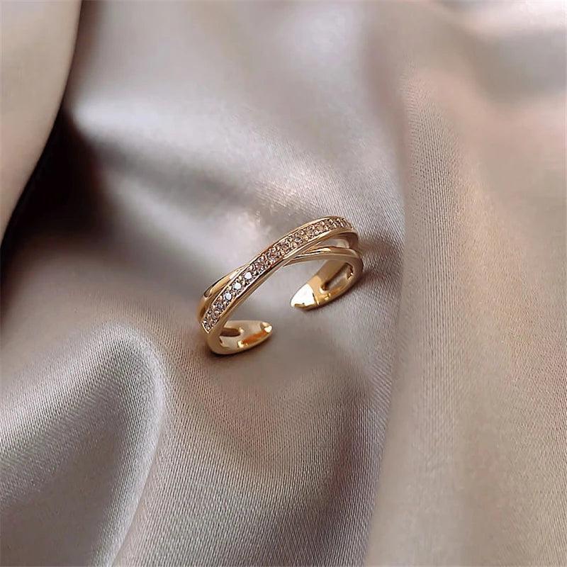 Dainty Zircon Stainless Steel Tarnish Free Ring Collection - Tarot Treasures