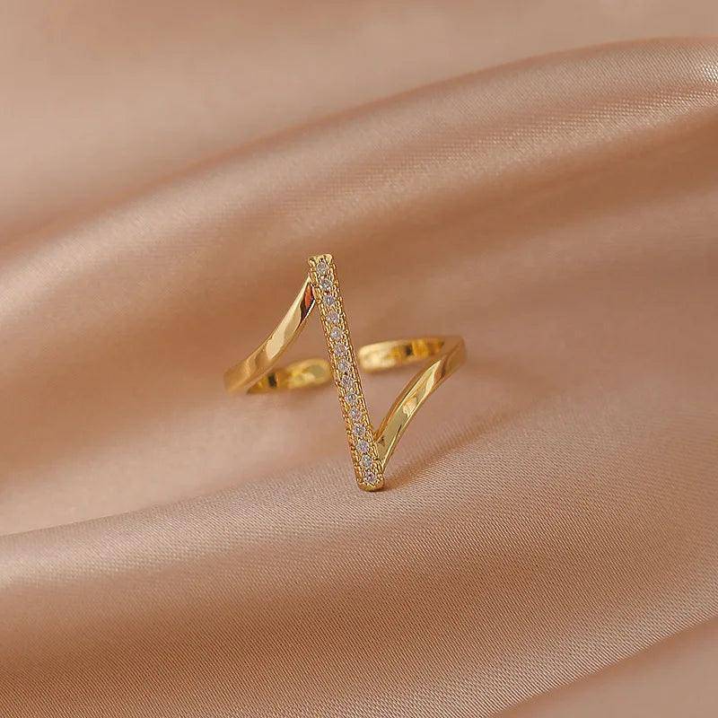 Dainty Zircon Stainless Steel Tarnish Free Ring Collection - Tarot Treasures