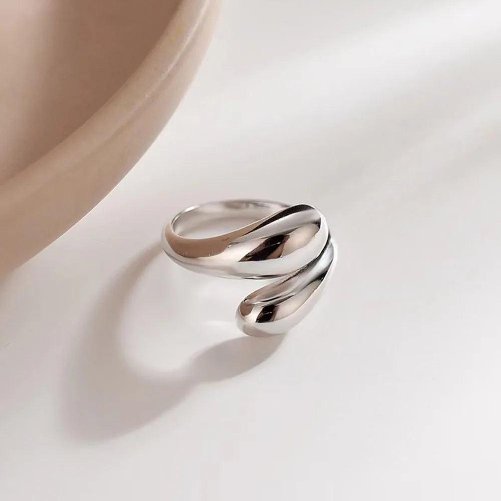 Double End Stainless Steel Tarnish Free Ring - Tarot Treasures