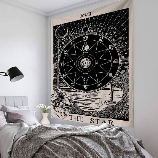 Gothic Tapestries in Various Designs One Size 95x73CM - Tarot Treasures