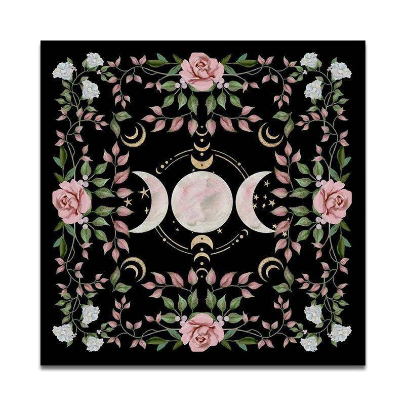 Moon Phase Table and Altar Cloth - Tarot Treasures