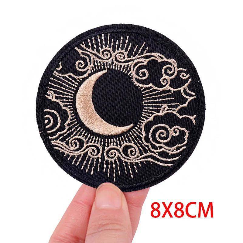 Tarot Card and More Embroidered Patches For Clothing - Tarot Treasures