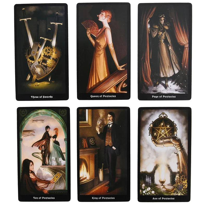 Steampunk Tarot Card Deck - Tarot Treasures