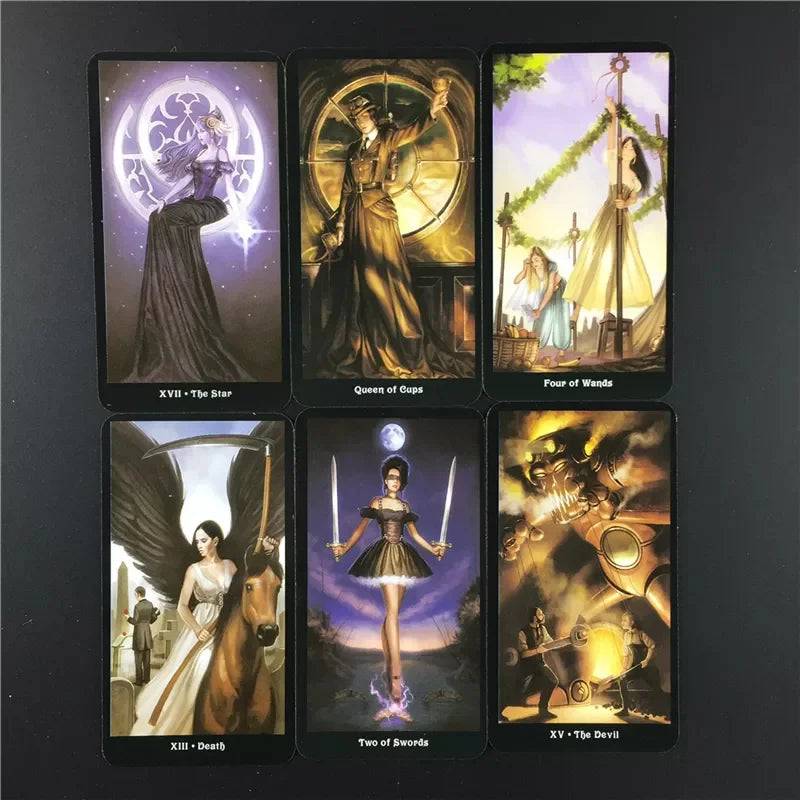 Steampunk Tarot Card Deck - Tarot Treasures