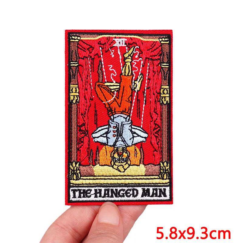 Tarot Card and More Embroidered Patches For Clothing - Tarot Treasures