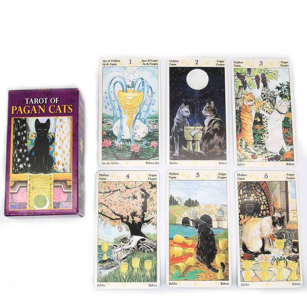 Tarot of Pagan Cats Tarot Card Deck - Tarot Treasures