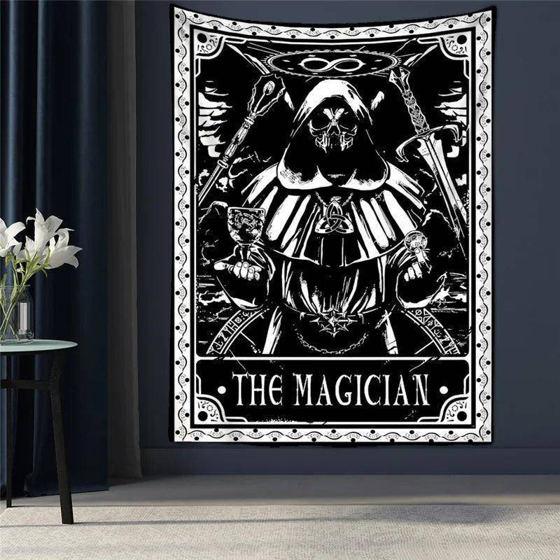 Various Gothic Tarot Card Design Tapestries One Size 75x58CM - Tarot Treasures