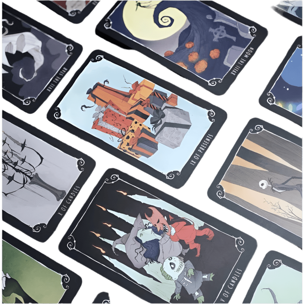 The Nightmare Before Christmas Tarot Card Deck - Tarot Treasures