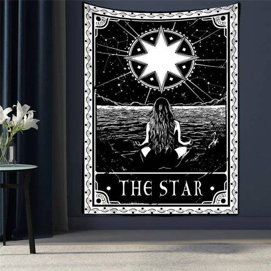 Various Gothic Tarot Card Design Tapestries One Size 75x58CM - Tarot Treasures