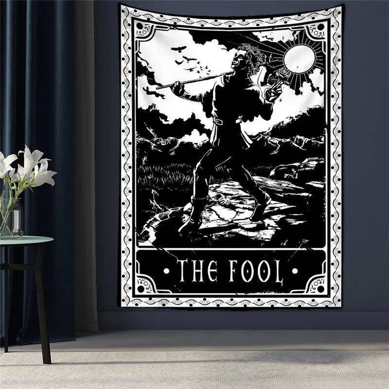 Various Gothic Tarot Card Design Tapestries One Size 75x58CM - Tarot Treasures