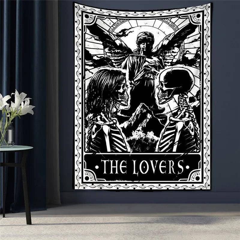 Various Gothic Tarot Card Design Tapestries One Size 75x58CM - Tarot Treasures