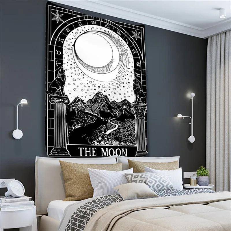 Various Gothic Tarot Card Design Tapestries One Size 75x58CM - Tarot Treasures