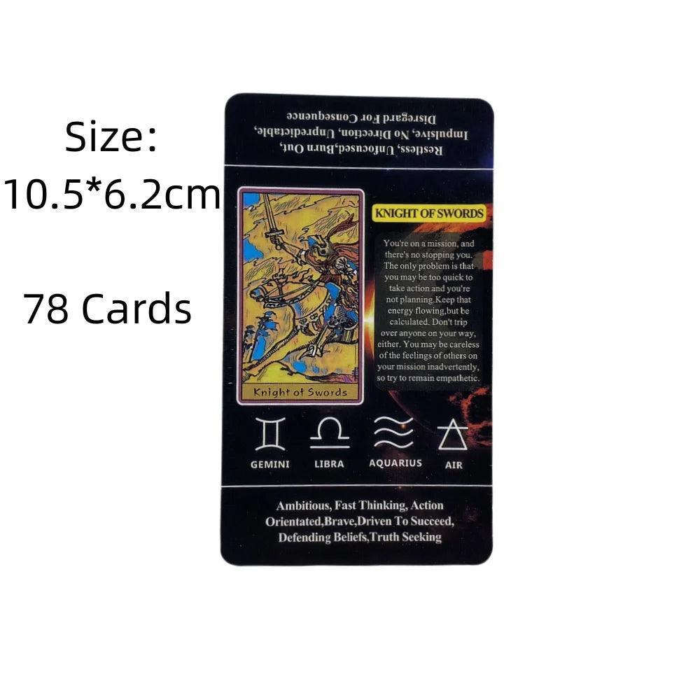 Teaching Tarot Cards With Keywords For Beginners - Tarot Treasures