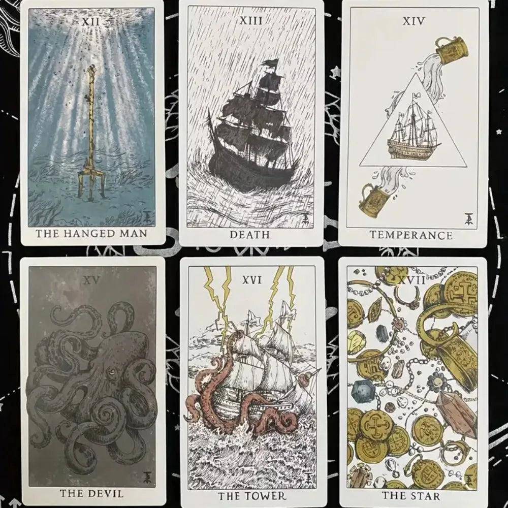 Tempest 78 Piece Tarot Card Deck - Tarot Treasures